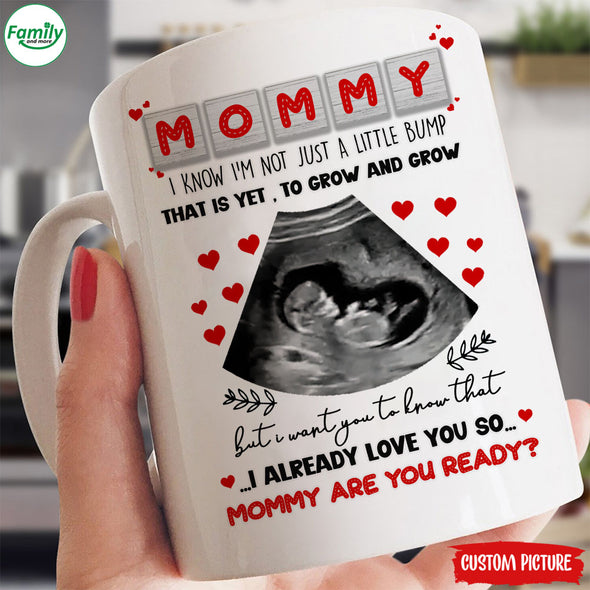 Personalized Gift For Future Mommy I Want You To Know That I Already Love You Mugs - PP - LT1803224
