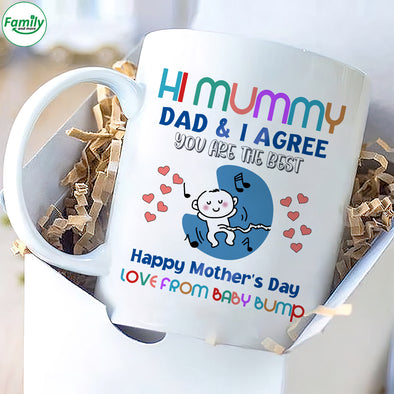Gift For Future Mummy Dad And I Agree You Are The Best Mugs - PP - LT1902224