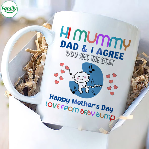 Gift For Future Mummy Dad And I Agree You Are The Best Mugs - PP - LT1902224