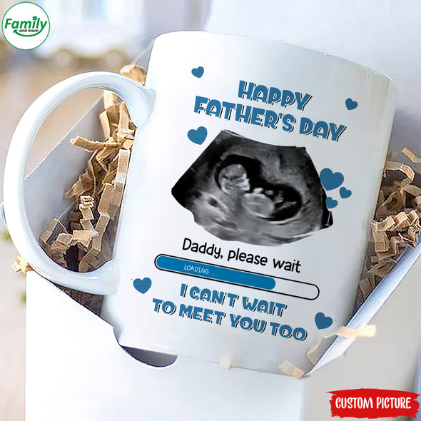 Personalized Gift For Future Daddy Happy Father's Day Mugs - PP - LT1904224