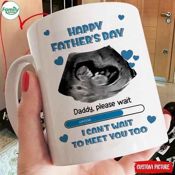 Personalized Gift For Future Daddy Happy Father's Day Mugs - PP - LT1904224