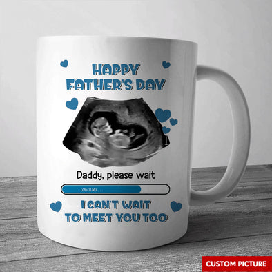 Personalized Gift For Future Daddy Happy Father's Day Mugs - PP - LT1904224