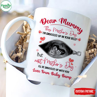 Personalized Gift For Future Mummy Love From Baby Bump  Mugs - PP - LT1402225