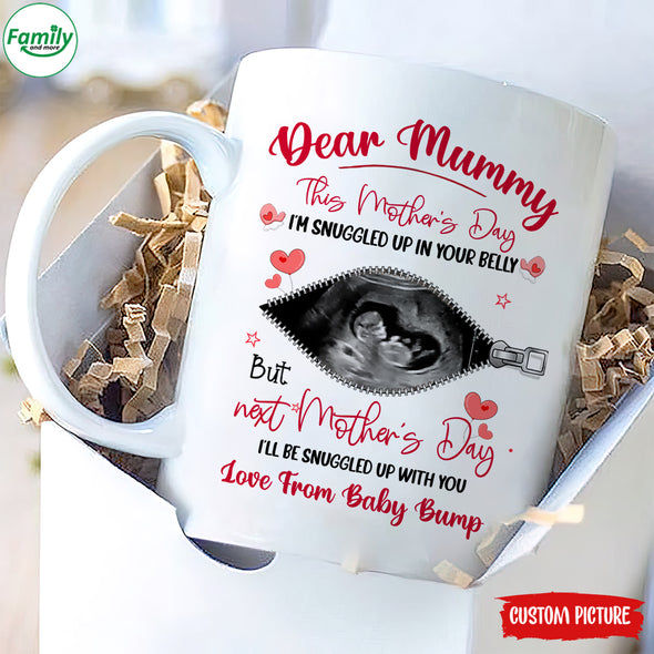 Personalized Gift For Future Mummy Love From Baby Bump  Mugs - PP - LT1402225