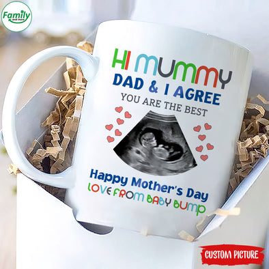 Personalized Gift For Future Mummy You Are The Best Mugs - PP - LT2401225