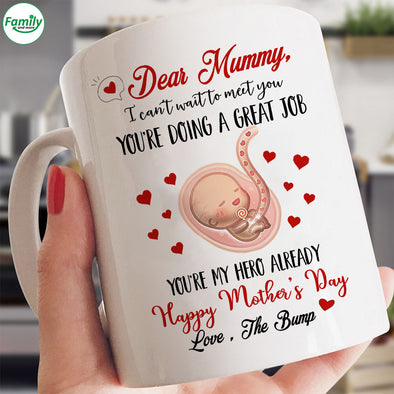 Personalized Gift For Future Mummy You Are My Hero Already Mugs - PP - LT0803225
