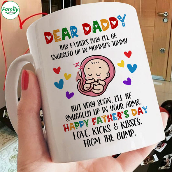 Gift For Future Daddy Happy Father's Day Mugs - PP - LT0905226