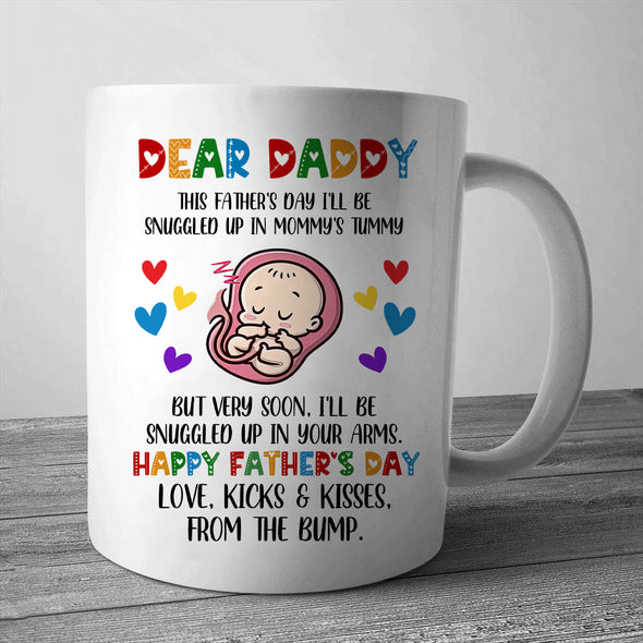 Gift For Future Daddy Happy Father's Day Mugs - PP - LT0905226