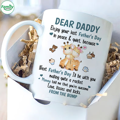 Gift For Future Daddy Happy Father's Day Mugs - PP - LT1005226