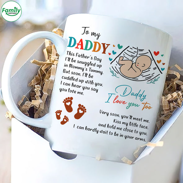 Gift For Future Daddy I Love You Too Mugs - PP - LT1405226