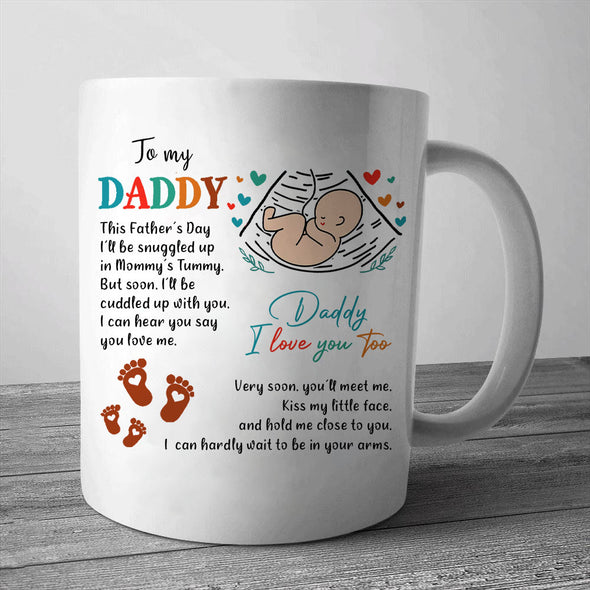 Gift For Future Daddy I Love You Too Mugs - PP - LT1405226