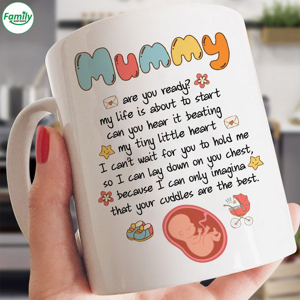 Gift For Future Mummy I Can't Wait For You To Hold Me Mugs - PP - LT0403226