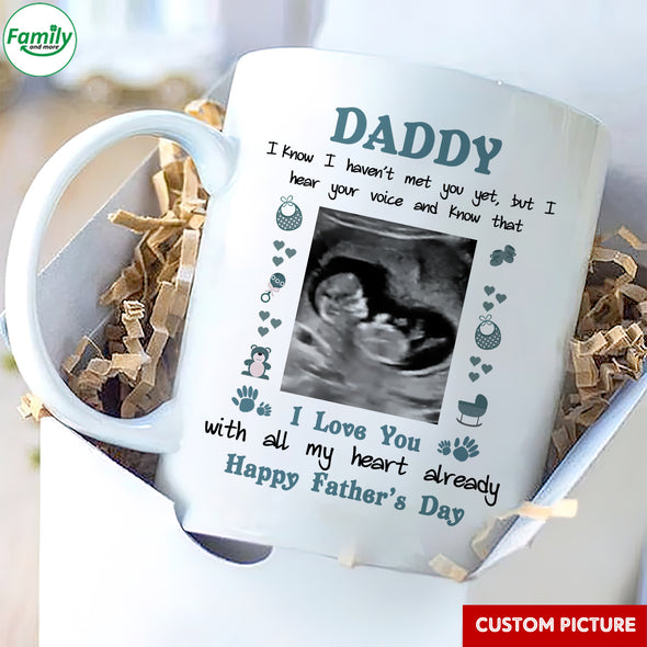 Personalized Gift For Future Daddy I Love You With All My Heart Mugs - PP - LT1005227