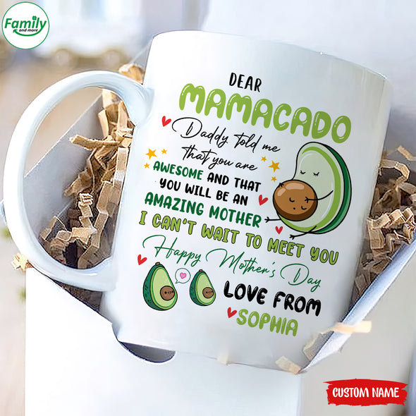 Gift For Future Mommy I Can't Wait To Meet You Mugs - PP - LT0604228