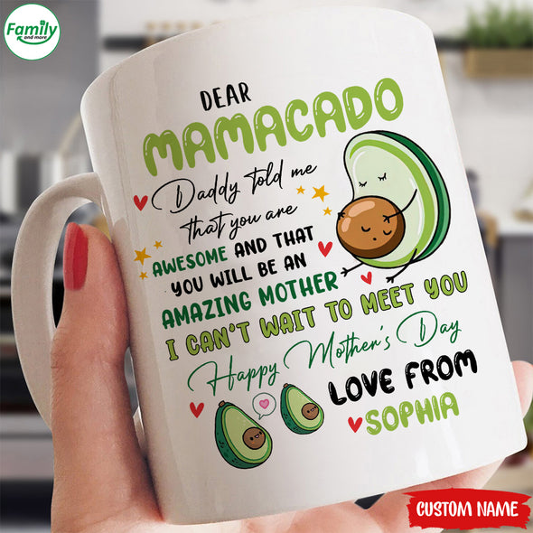 Gift For Future Mommy I Can't Wait To Meet You Mugs - PP - LT0604228