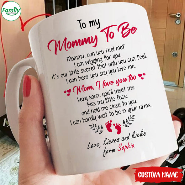Gift For Future Mommy I Love You Too Mugs - PP - LT1504228