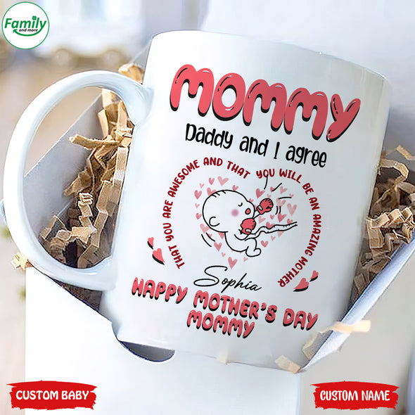 Gift For Future Mommy You Will Be An Amazing Mother Mugs - PP - LT0604229