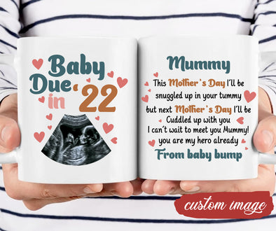 Personalized Gift For Future Mummy Baby Due In 22 Mugs - MC - TT1002223 1