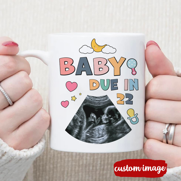 Personalized Gift For Future Mommy Baby Due In 22 Mugs - MC - TT0104222