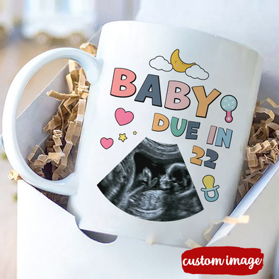 Personalized Gift For Future Mommy Baby Due In 22 Mugs - MC - TT0104222