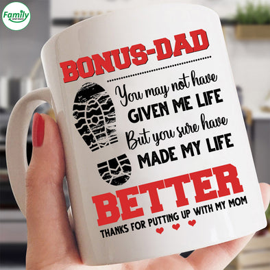 Bonus Dad Better-nk Mugs