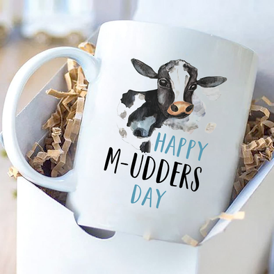 Happy M-udders Day-nk Mugs