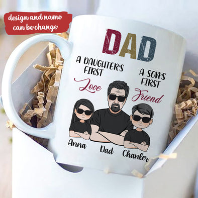 Gift For Dad First Love First Friend Mugs  - MC  TT2112214 1