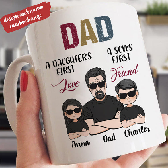 Gift For Dad First Love First Friend Mugs  - MC  TT2112214 1