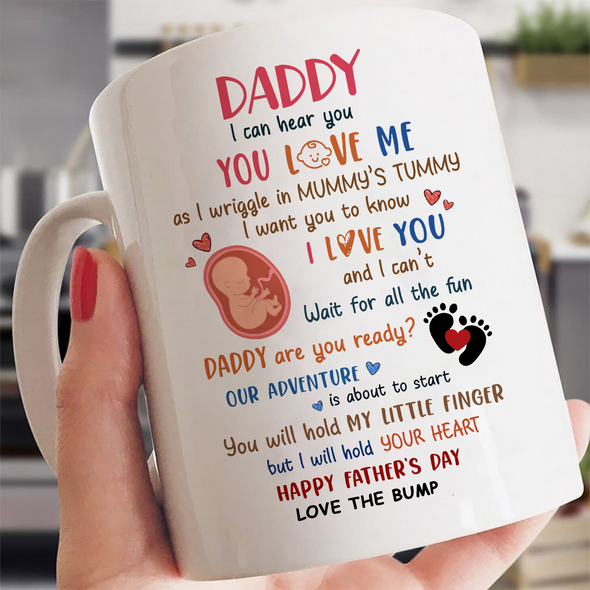 Gift For Future Daddy Happy Father's Day Mugs - MC - TT1705227