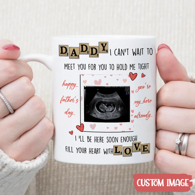 Personalized Gift For Future Daddy You're My Hero Already Mugs - MC - TT2804228