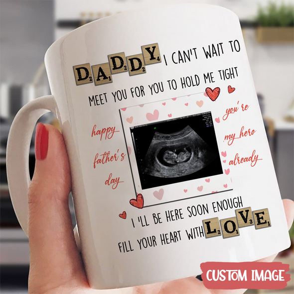 Personalized Gift For Future Daddy You're My Hero Already Mugs - MC - TT2804228