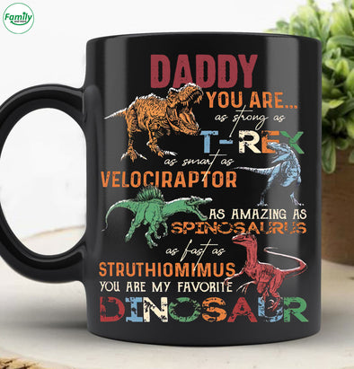 Daddy Dinosaur Mugs