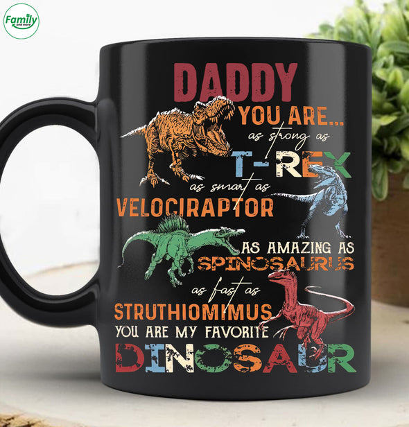 Daddy Dinosaur Mugs