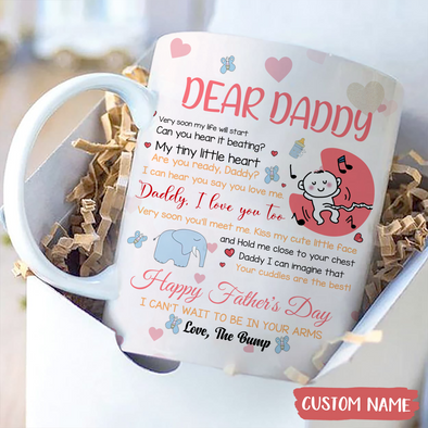 Gift For Future Daddy I Love You Too Mugs - PP - TT2804221 3