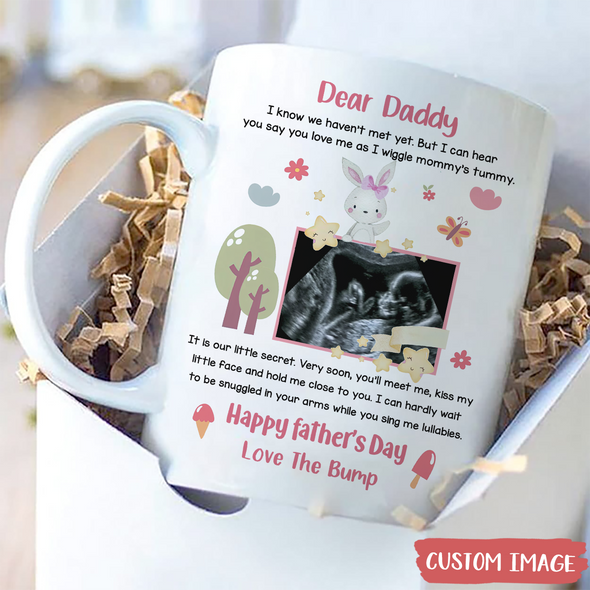 Personalized Gift For Future Daddy Very Soon, You'll Meet Me Mugs - MC - TT2804224