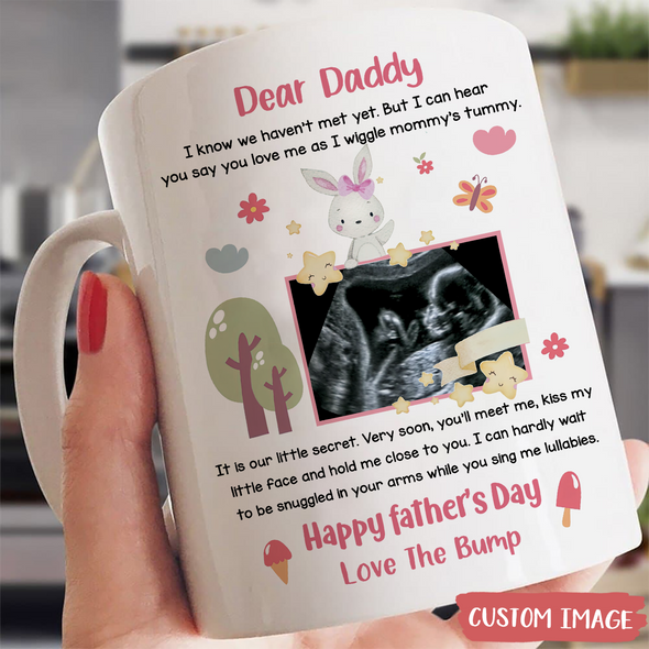 Personalized Gift For Future Daddy Very Soon, You'll Meet Me Mugs - MC - TT2804224