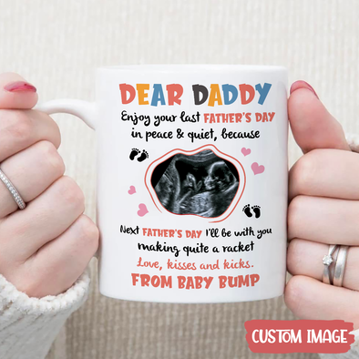 Personalized Gift For Future Daddy Next Father's Day I'll Be Making A Quite A Racket With You Mugs - MC - TT1005222