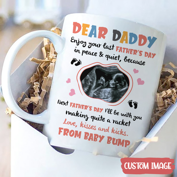 Personalized Gift For Future Daddy Next Father's Day I'll Be Making A Quite A Racket With You Mugs - MC - TT1005222