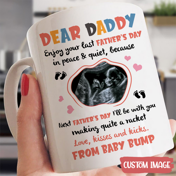 Personalized Gift For Future Daddy Next Father's Day I'll Be Making A Quite A Racket With You Mugs - MC - TT1005222