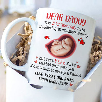 Gift For Future Daddy I Can't Wait To Meet You Mugs - MC - TT1101221 1