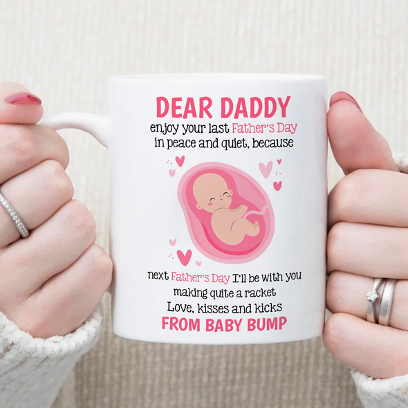 Gift For Future Daddy Enjoy Your Last Father Day In Peace And Quiet Mugs - MC - TT1705222