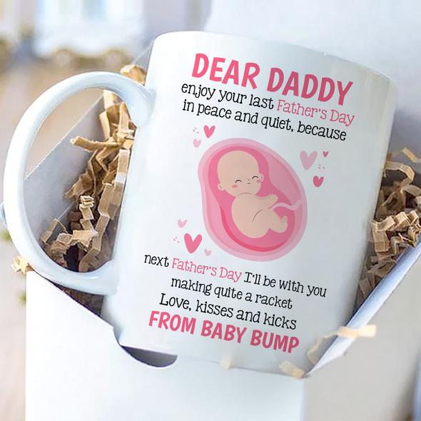 Gift For Future Daddy Enjoy Your Last Father Day In Peace And Quiet Mugs - MC - TT1705222