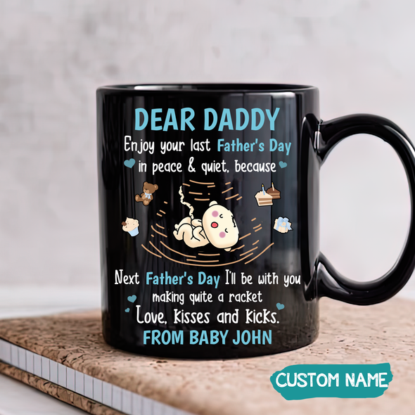 Gift For Future Daddy Happy Father's Day Mugs - PP - TT2605226