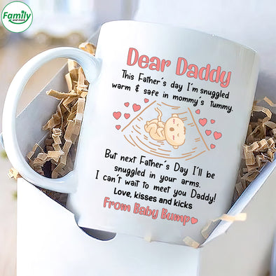 Dear Daddy I'll be Snuggled in you arms-nk Mugs