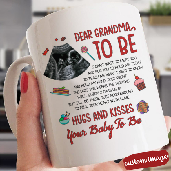 Personalized Gift For Future Hugs And Kisses, Your Baby To Be Mugs - MC - TT2503221