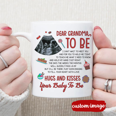 Personalized Gift For Future Hugs And Kisses, Your Baby To Be Mugs - MC - TT2503221