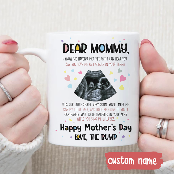 Personalized Gift For Future Mommy Very Soon, You'll Meet Me Mugs - MC - TT0504225