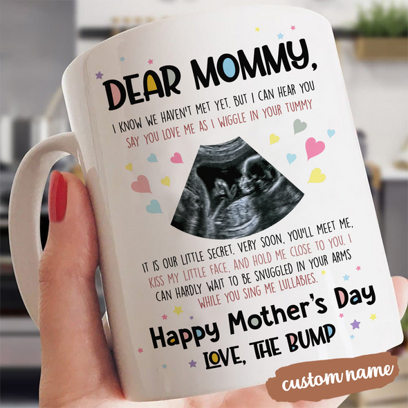 Personalized Gift For Future Mommy Very Soon, You'll Meet Me Mugs - MC - TT0504225