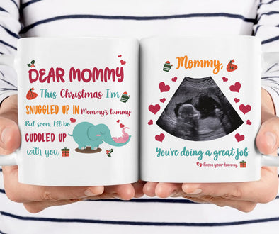 Personalized Gift For Future Mommy You're Doing A Great Job  Mugs -  PP - TT121120211 1