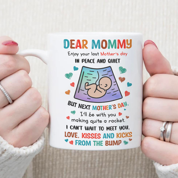 Gift For Future Mommy I Can't Wait To Meet You Mugs - NT - TT1404225 4